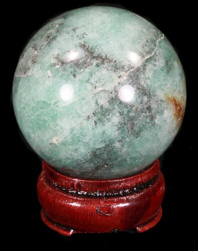 Aventurine (Green Quartz) Sphere - Glimmering #32155